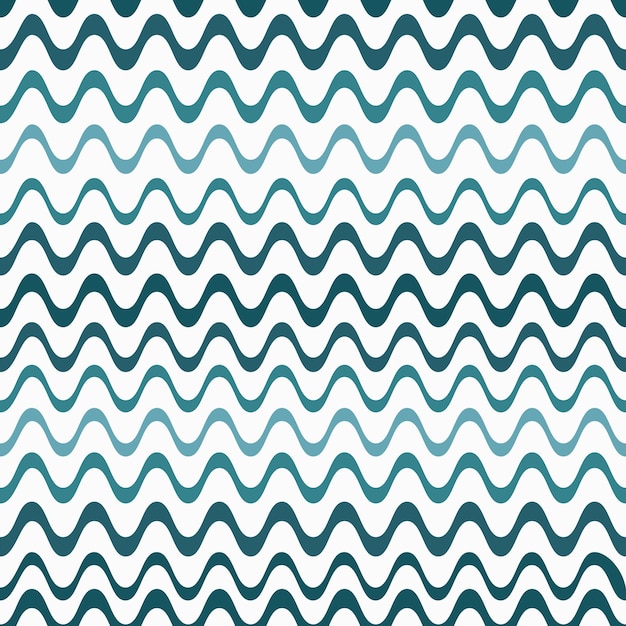 seamless pattern with waves illustration