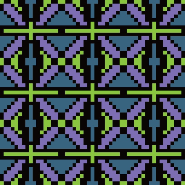 seamless pixel abstract pattern