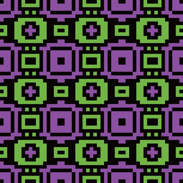 seamless pixel abstract pattern