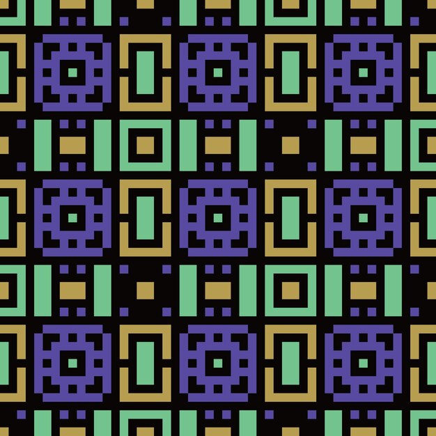 seamless pixel abstract pattern