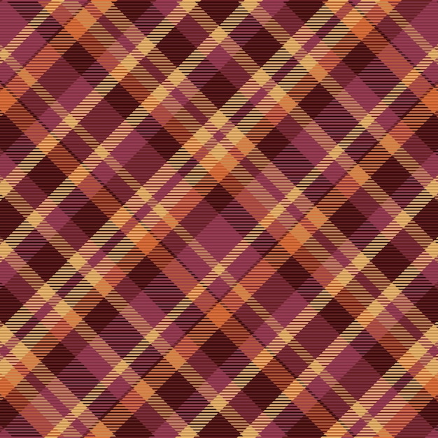Seamless tartan plaid pattern background. Textile texture. Vector illustration.