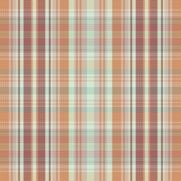 seamless tartan plaid pattern background with vintage color. vector illustration.