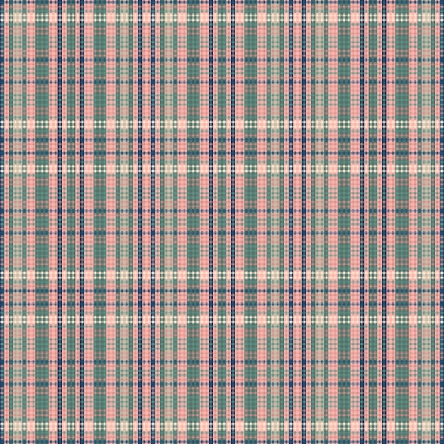 seamless tartan plaid pattern with texture and pastel color vector illustration