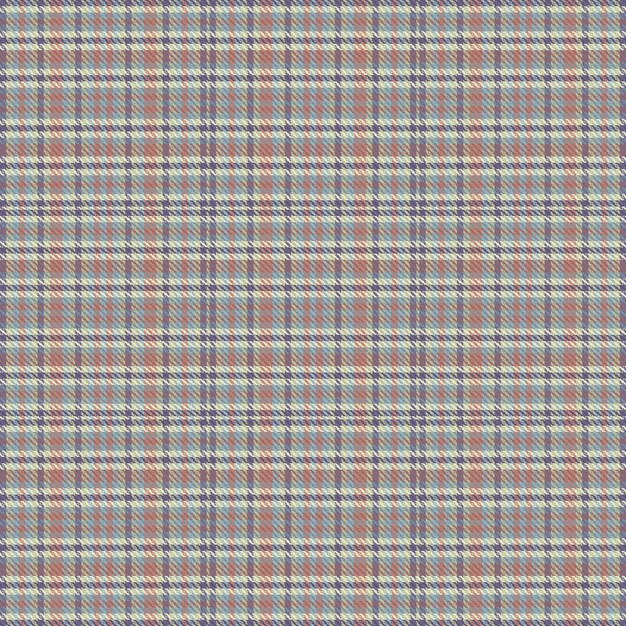seamless tartan plaid pattern with texture and pastel color vector illustration