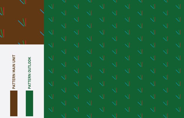 Seamless textile cloth pattern collection vector illustration