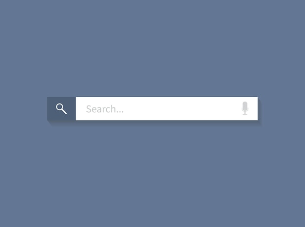 search bar design element search bar for website and ui mobile apps modern template