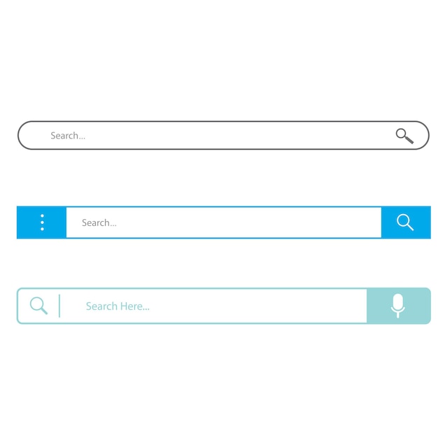 search bar vector illustration