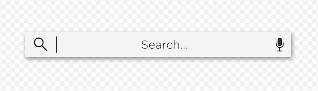 search bar web element with text field and search button search navigator search bar for ui