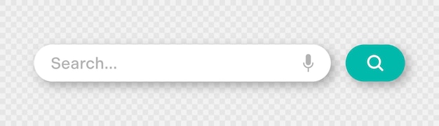 search bar with round corners internet browser engine with search box address bar and text field ui