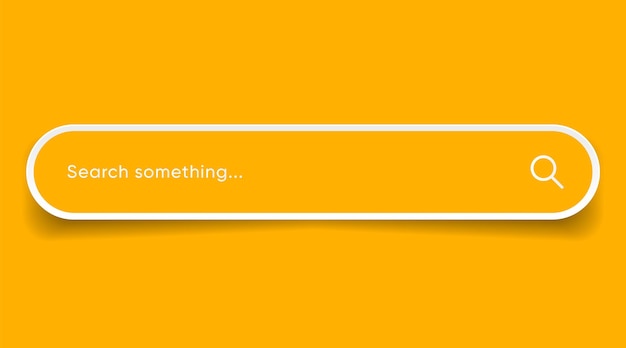 Search Bar with suggestions for UI UX design and web site Search Address and navigation bar icon