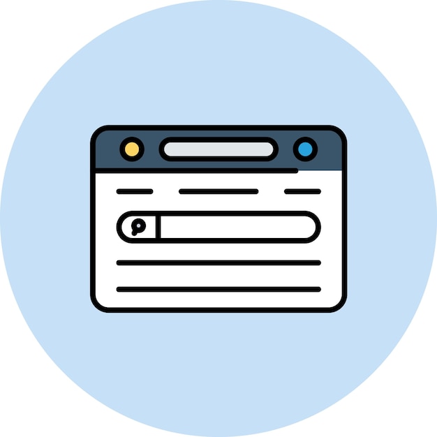 Search Engine Marketing Flat Illustration