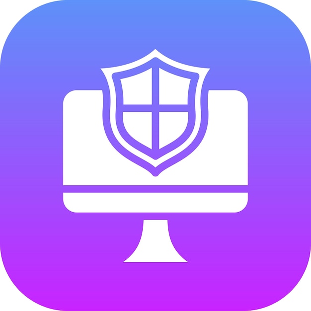 Secure Device Icon vector icon illustration of Networking and Data Sharing iconset