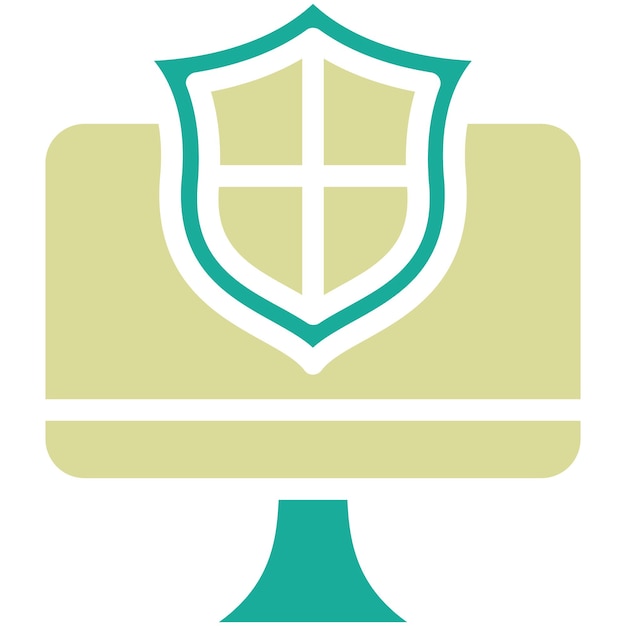 Secure Device Icon vector icon illustration of Networking and Data Sharing iconset