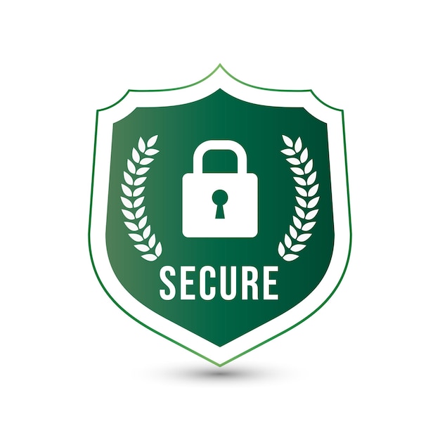 Secure Ssl Encryption Logo Secure Connection Icon Vector Illustration Ssl Certificate Icon Secure