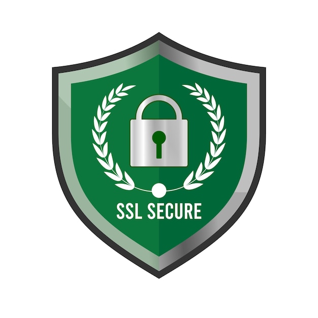 Secure ssl Encryption Logo Secure Connection Icon Vector Illustration Ssl Certificate Icon Secure