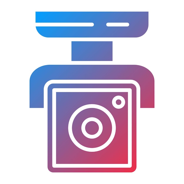 Security Camera icon vector image Can be used for Technology