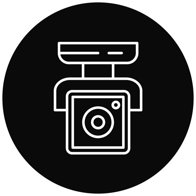 Security Camera icon vector image Can be used for Technology