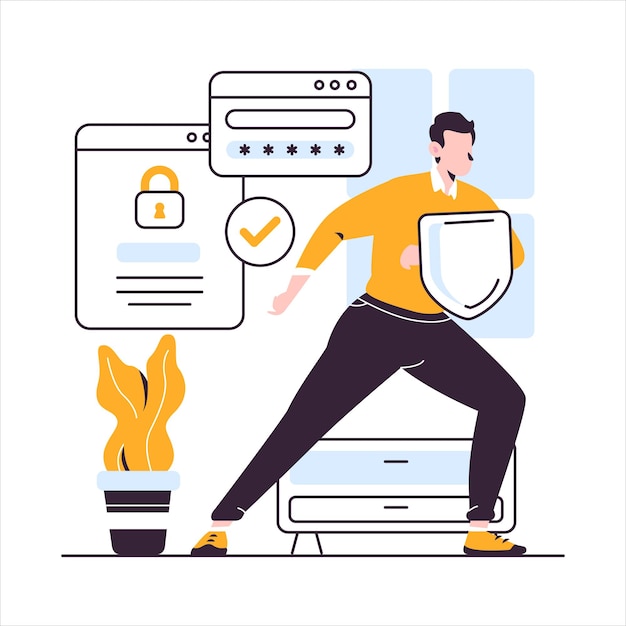 security concept illutration
