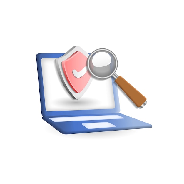 security monitoring icon d illustration from security