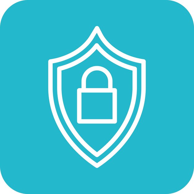 Security vector icon illustration of Banking and Finance iconset