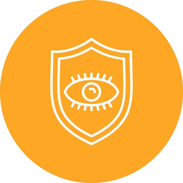 security vision icon vector image can be used for protection and security