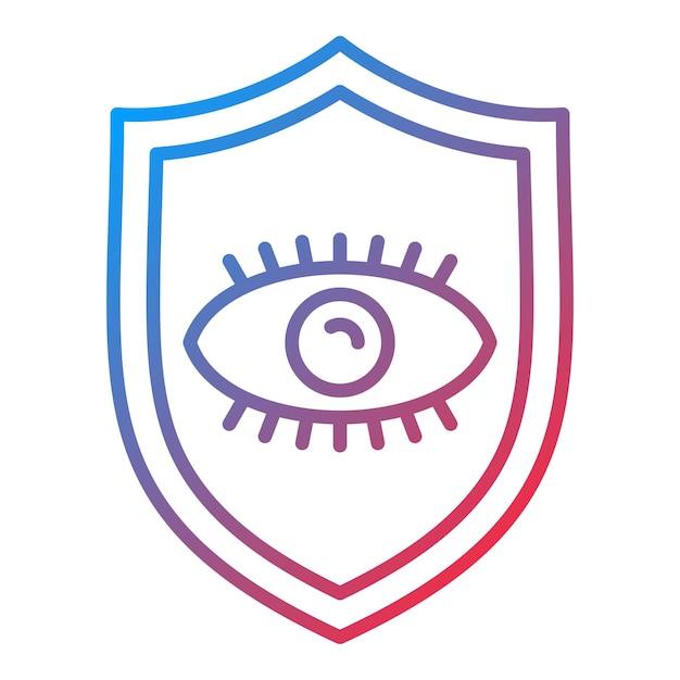 security vision icon vector image can be used for protection and security