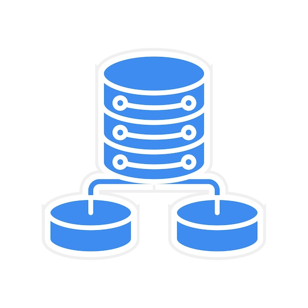 Semi Structured Data icon vector image Can be used for Big Data