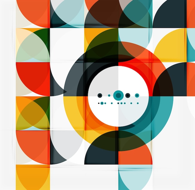 semicircle triangle pattern
