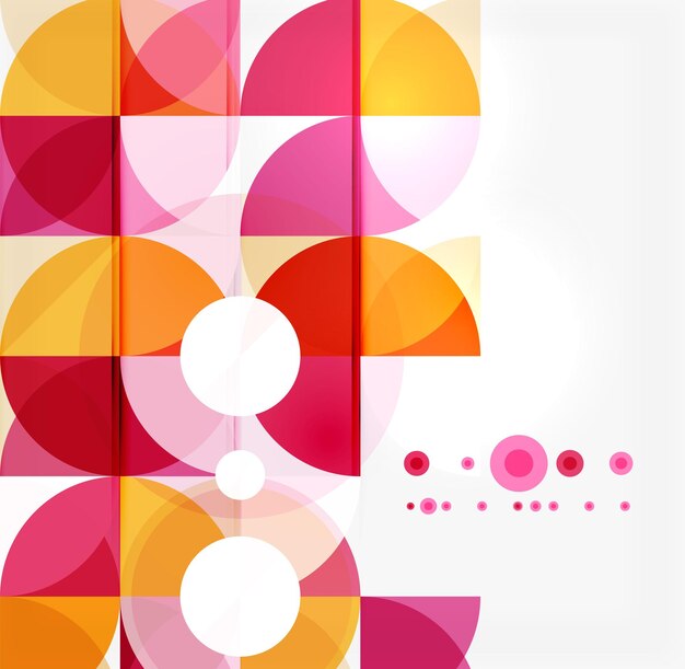 semicircle triangle pattern