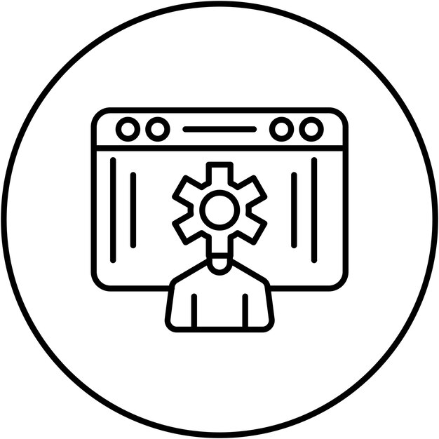 Seo Specialist icon vector image Can be used for Digital Nomad