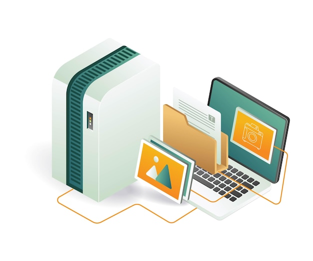 server data collection on computer