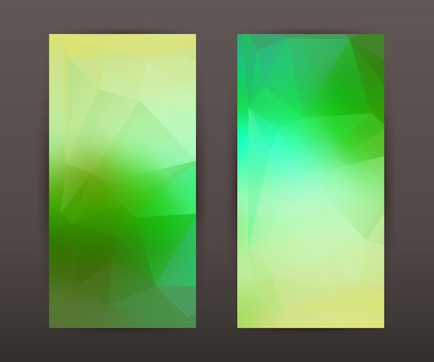 Set flyer background modern blurry design10