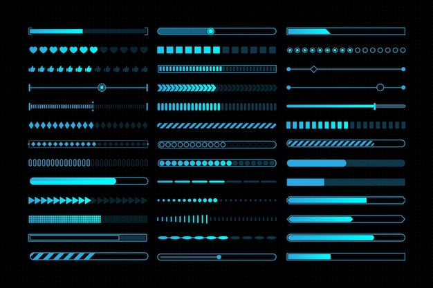set loading on monitor technology concept design