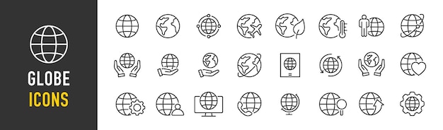 Set of 200 Shopping web icons in line style Mobile Shop Digital marketing Bank Card Gifts Vector illustration