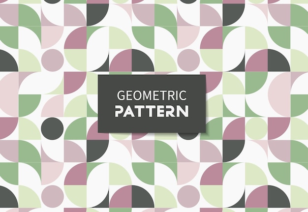 set of geometric seamless patterns vector