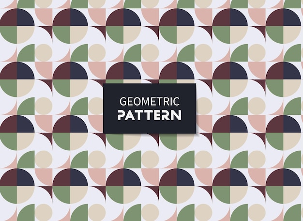 set of geometric seamless patterns vector