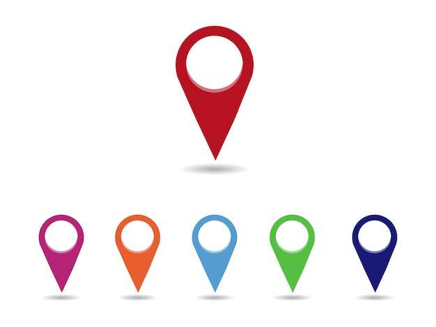Set of round map pointers