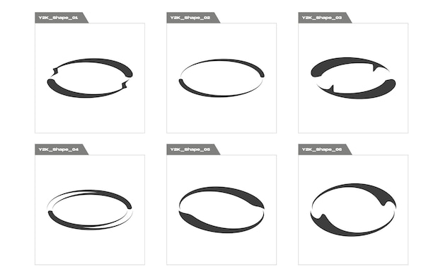 set of y2k style vectors of objects large set of retro objects for design elements for graphic decoration