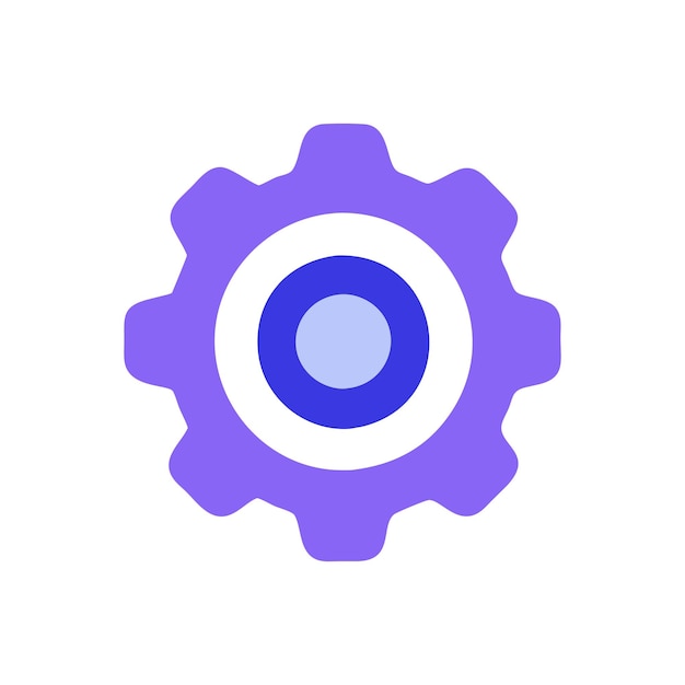 Setting Gear Icon Technology and User Interface Vector for UI Websites and Mobile Applications