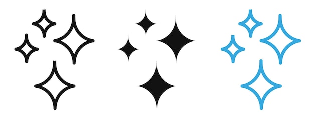 shining brightness icon for cleanliness visual appeal and sparkling effects