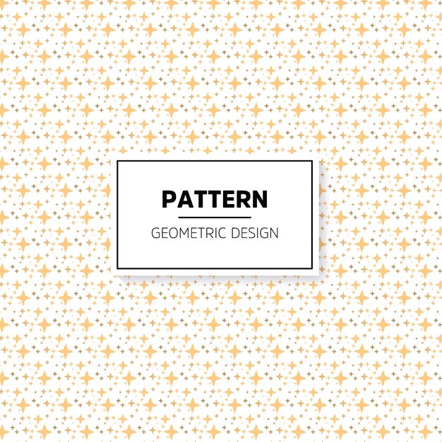 Shining stars Abstract geometric pattern