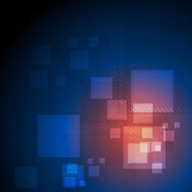 Shiny abstract futuristic technical background