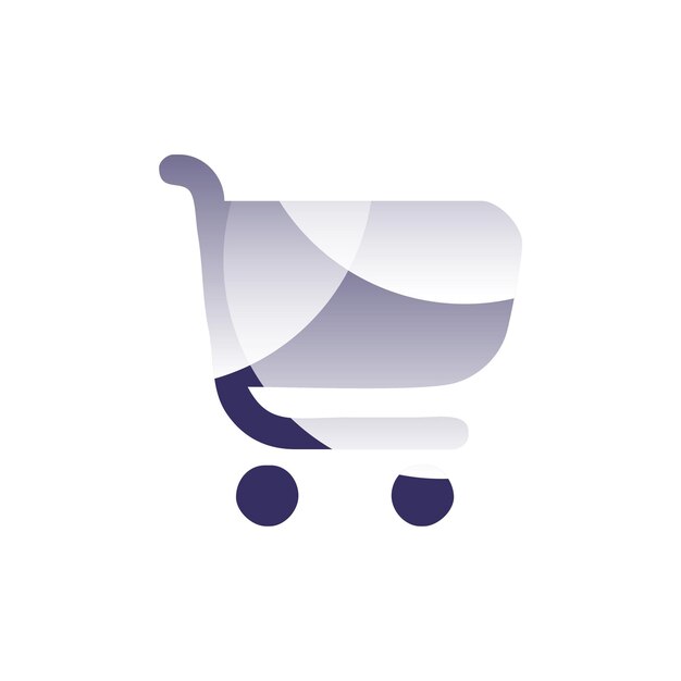 Shoppingcart interface logo design