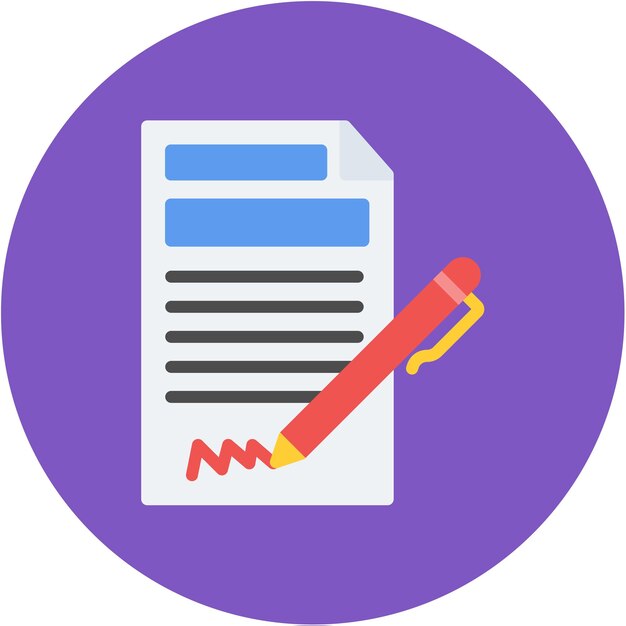 signatures icon vector image can be used for trading