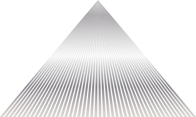 Silver Linear Perspective