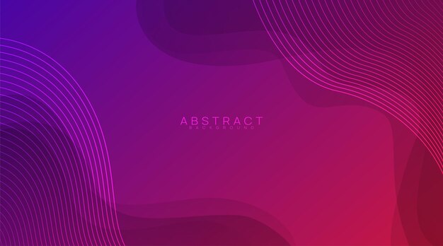simple abstract background wave and line composition