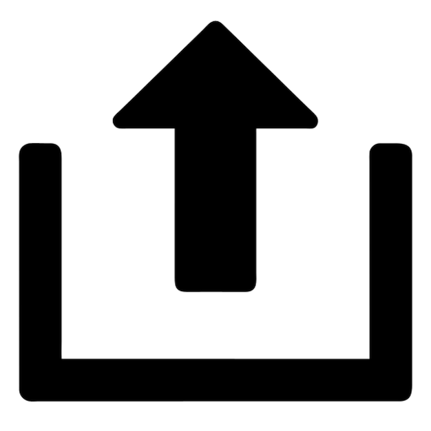 simple arrow icon pictogram