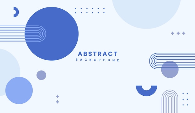 Simple blue color background vector for business