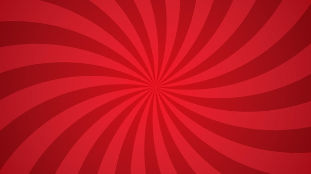 simple dark christmas red curved light burst effect horizontal vector background