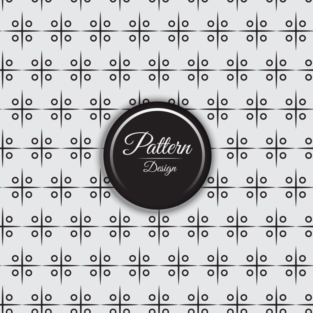 simple floral background pattern design